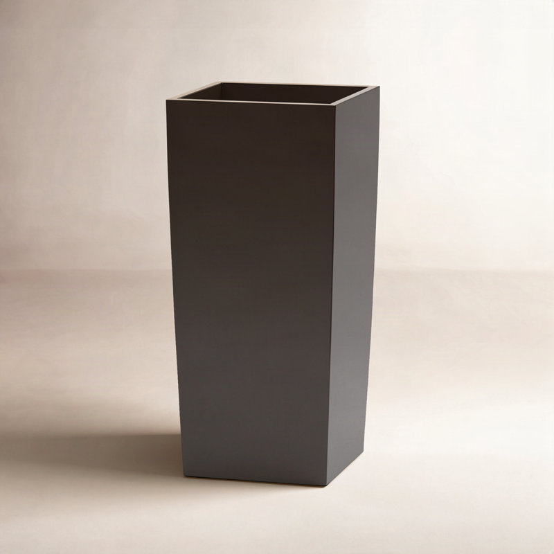 Roseline Handmade Planter Box, 30" H x 16" W x 16" D, Brown