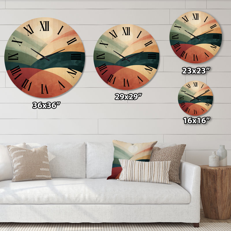 Horloge murale Zeitz, Très grand