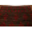 Tapis marocain brun foncé noué à la main 5 x 8