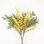 Arrangement floral 36 po Forsythia artificiel printemps-été pour remplisseur de vase, branche de feuillage de branche de brindille à longues tiges, bouquet floral en vrac pour la fête de mariage