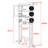 Doniphan Freestanding Over The Toilet Storage-497039139