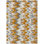 9' X 12' Terra Cotta Copper And Gray Abstract Washable Indoor Outdoor Area Rug