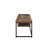 Bob Weathered Oak & Black Metal Finish TV Stand-17307001