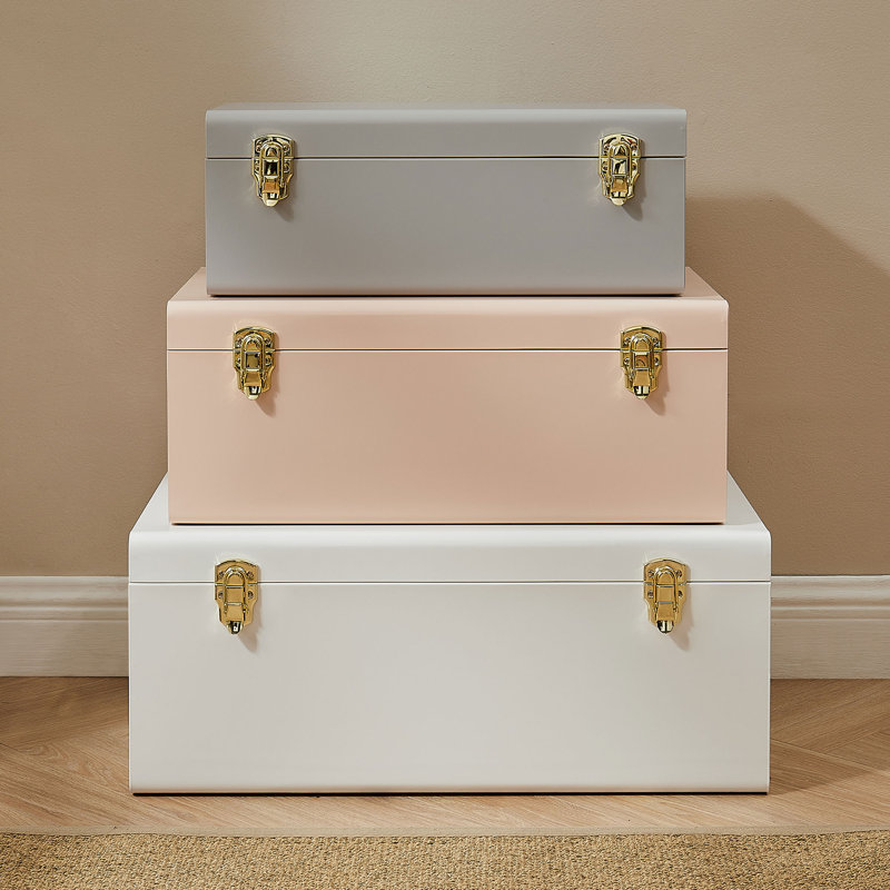 3 Piece Accent Trunk Set