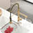 Commercial Kitchen Faucet With Pull Down Sprayer, Single Handle Singlaucet