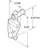 Door Knocker and Viewer, 160-Degree View Angle (Single Pack)-68775375-68775376