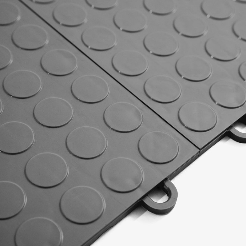 Carreau de plancher de garage 12 po x 12 po, Graphite