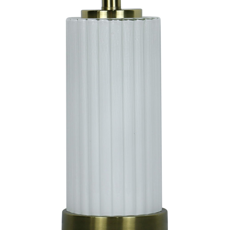 Noelani Table Lamp, White