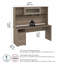 Bureau d'ordinateur avec huche Ozro-1088607799-1120344959