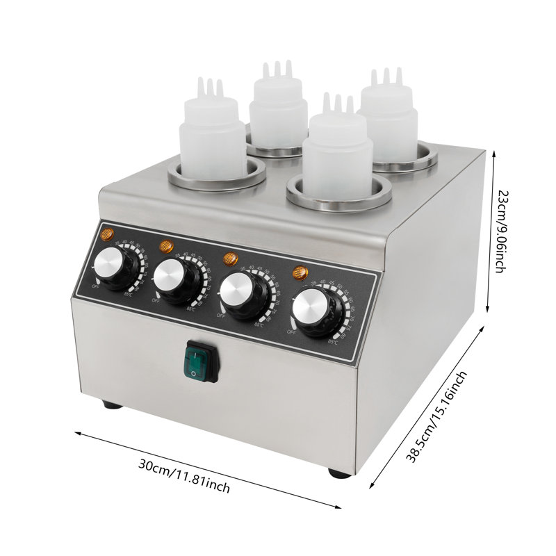 YYBUSHER Electric Sauce Warmer Dispenser