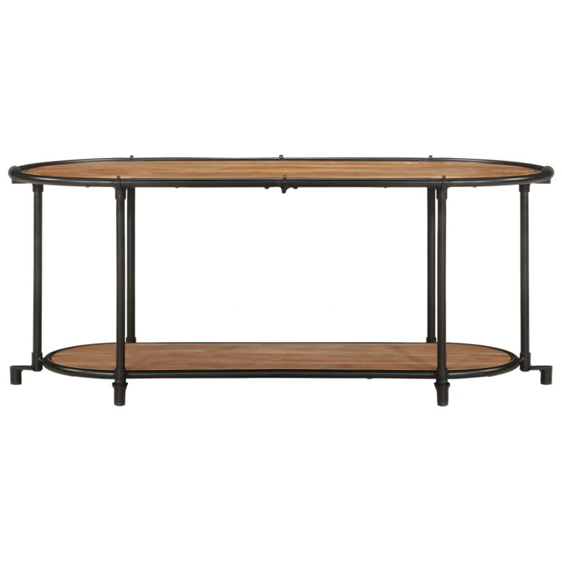 Unfinished TV Stand for TVs up to 24", Brown / Black