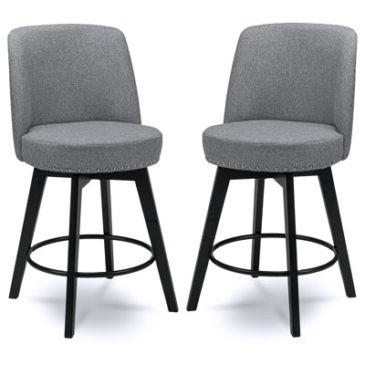 Tabouret de comptoir pivotant 26 po Gardnertown