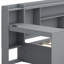 Lit de jour avec 3 tiroirs, ports USB et bureau-963690354