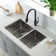 33'' L Undermount Double Bowl Stainless Steel Kitchen Sink