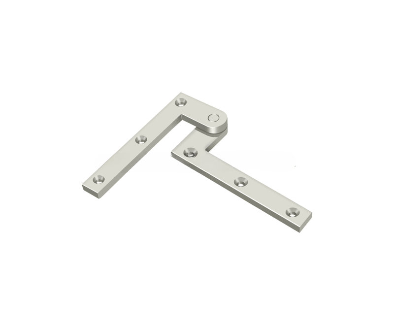 99'' x 16'' Butt Bearing Hinge, Polished Nickel