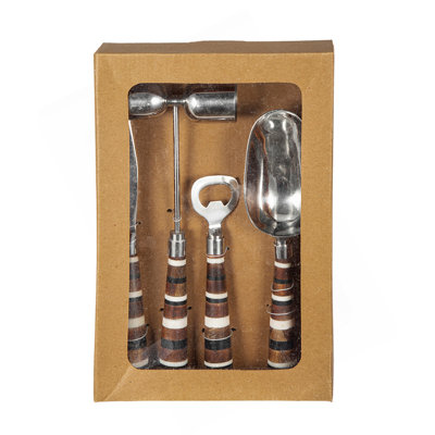 S/4 Barware Tools In Open Face Box