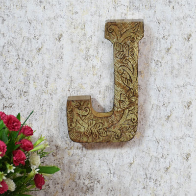 Haddam Text & Numbers Letter Block