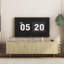 Meuble télé moderne avec cannelures avec rangement-412124159