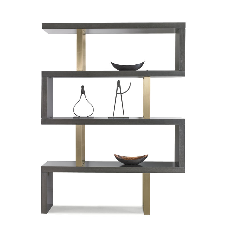 Modern Loft Geometric Bookcase