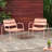 CONRAD CHAIR - Modern Outdoor Seating with Durable Metal Frame and Open Slat Design for Patio Comfort-263223820