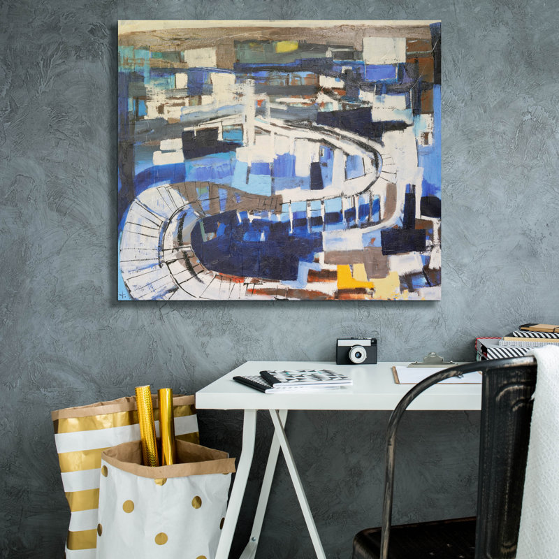  «Maine Sails Portland 3» par Erin McGee Ferrell, art mural sur toile, 30 po x 26 po, H 26 po x l 30 po