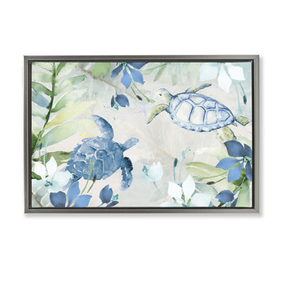 "Tortues parmi les fleurs" par Lanie Loreth
