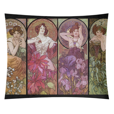 Quatre tapisserie Magdaleno