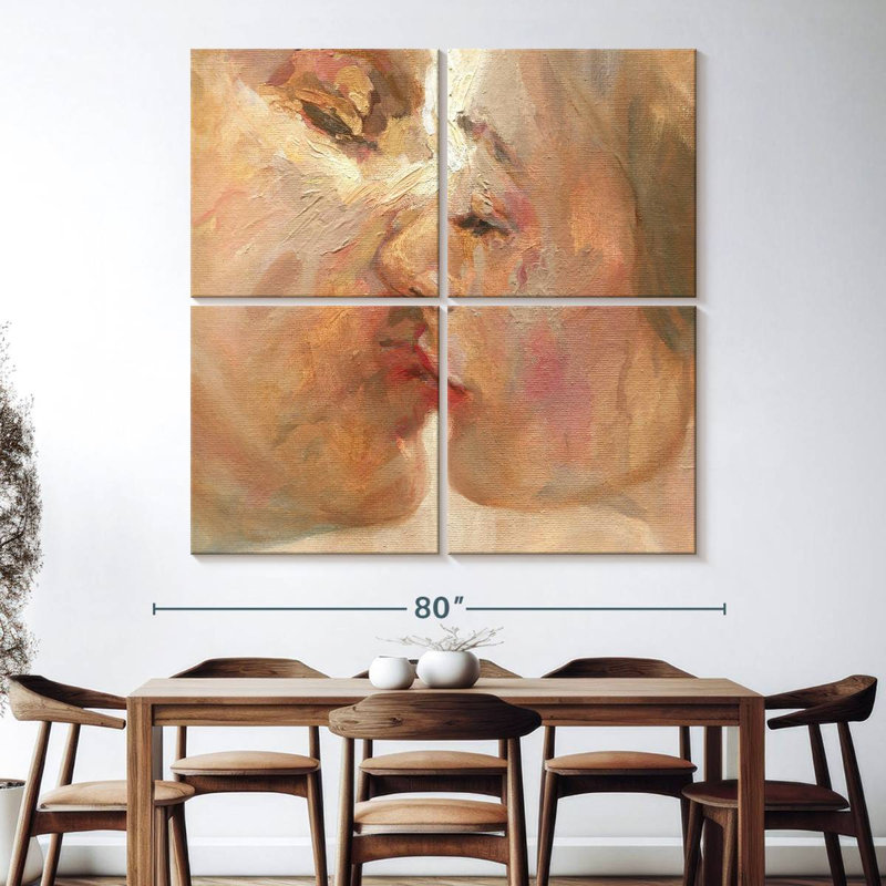 Leisha The Lovers, H 74 po x l 74 po
