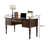 American Retro Rustic Style Solid Wood Desk-1999373480