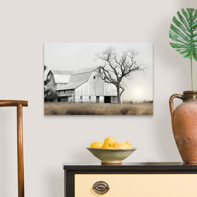 "Ohio Fields I" par Lori Deiter, reproduction d'art sur toile avec quincaillerie de fixation