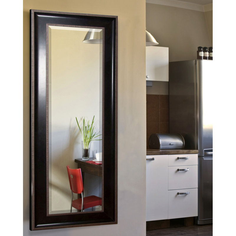 Duval Solid Wood Frame Leaning Mirror, 62.75" H x 23.75" W