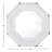 Dorrie Metal Flat Wall Mirror