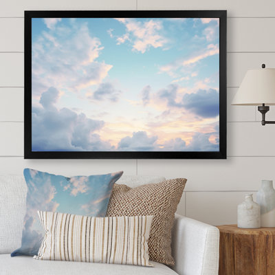 «White Sky Pure Elegance I» sur toile