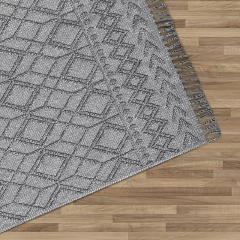 Indoor Area Rugs Low Pile Bedroom Rug Non Slip Floor Mat Washable Carpet Pads for Living Room A026, Rectangle 120 x 180 cm