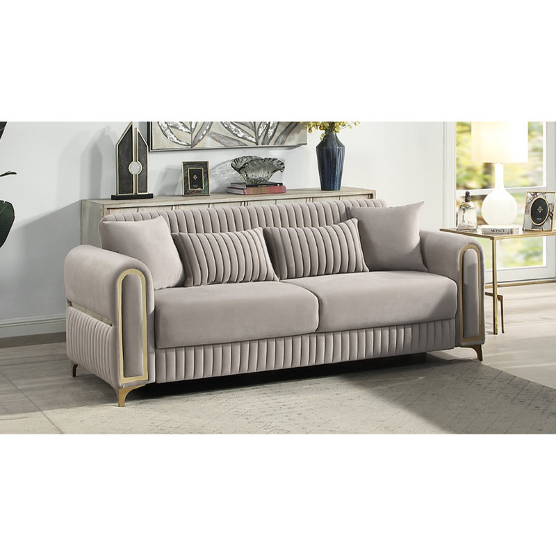 Upholstered 90.53'' Sofa