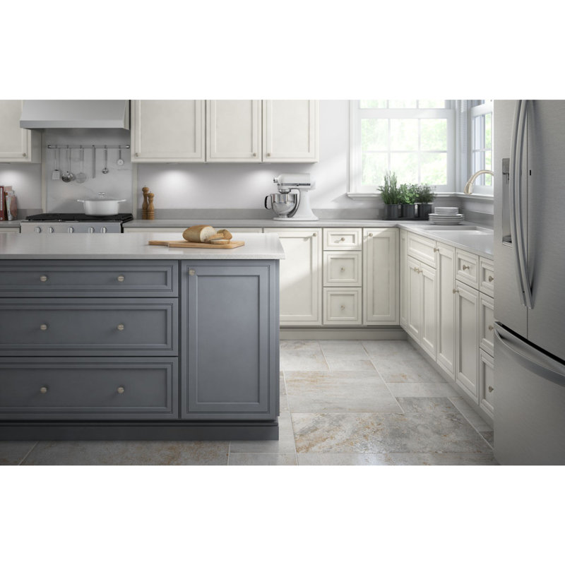 Satin Nickel Round Mushroom Cabinet Knob Set