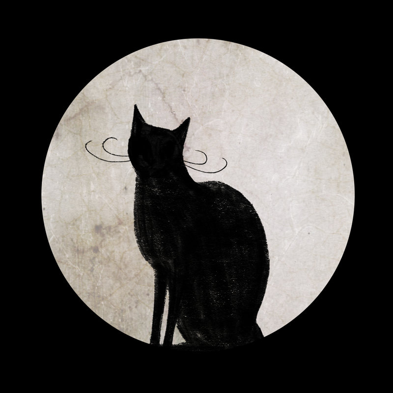 " Mystic Moon I " by Victoria Borges, 20" H x 20" W x 1" D