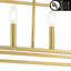 Lustre rectangulaire à intensité variable 6 lumières Katharine -1830333800
