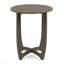 Table circulaire en bois 27,5 po