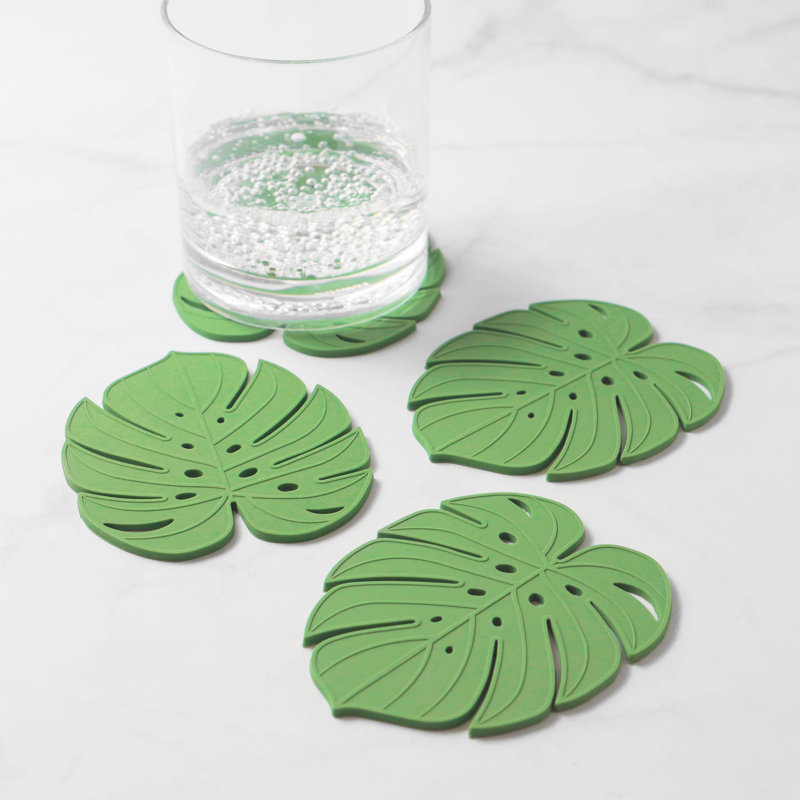 Silicone 4 Piece Coaster Set