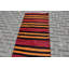 Tapis de cuisine, tapis tissés à la main rouge, tapis tissés à plat, tapis turcs, kilim, tapis rétro, tapis orientaux