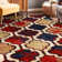 Ahtziry Contemporary Geometric Trellis Indoor Area Rug