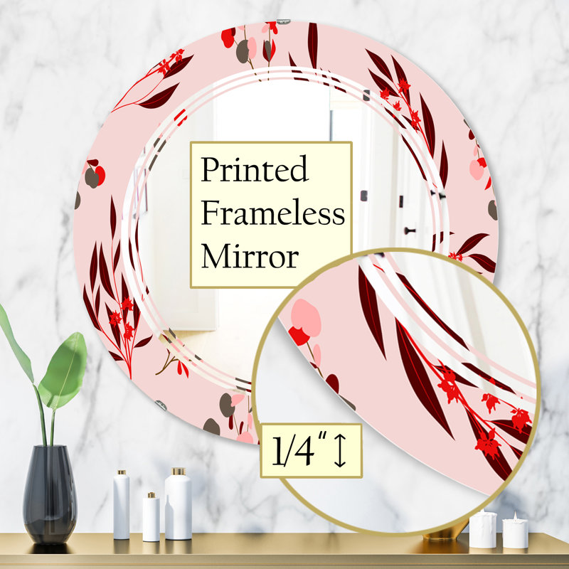 Miroir mural Triple C Eucalyptus, 31,5 po x 31,5 po
