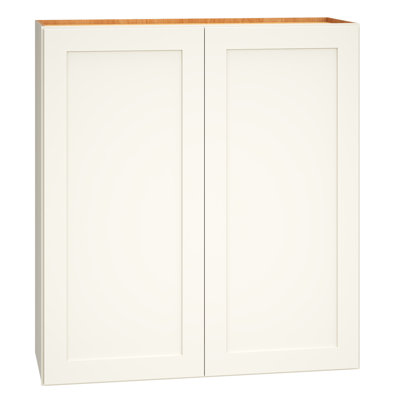 Armoire murale 2 portes entièrement assemblée Dwelling Livingston avec 2 tablettes réglables l 36 po x H 36 po x P 12 po