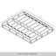 Tawnya 8'' Wood Box Spring with Warm Grey Linen Cover-1339288554