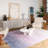 Rug Branch Soren 5' x 8' (5'3" x 7'7") Purple/Cream Ombre Kids Area Rug, Modern, Medium Pile, Stain-Resistant Carpet - Playroom, Nursery, Toy Room and Bedroom-453096531