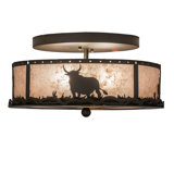 Rustic Lodge 2 - Light Flush Mount