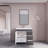 Eliza 35.43'' Single Bathroom Vanity with Acrylic Top-1289538685