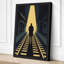 Solitary Path Industrial - Wrapped Canvas-677271049-677271054