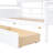 Twin Daybed With White Color, Bedside Shelves, Wood Slat Support, And Two Drawers - A Well Made Furniture Piece Designed Product-277321056-277321062